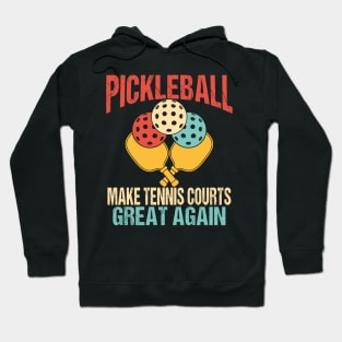 Vintage Pickleball Hoodie